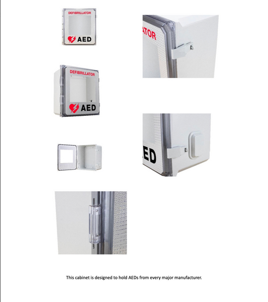 Large AED Cabinet