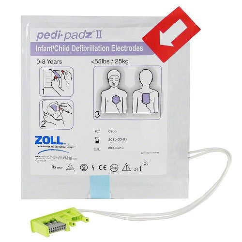 Pediatric Padz II Pediatric Multi-Function Electrodes for Zoll AED Plus
